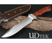 Browning King of the jungle tactical military knife old Tree red rosewood handle UD2105470